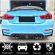 Задний Диффузор V12 (для F82/F83, Карбон) для BMW 4 серия F32/F33/F36 2012-2020 гг - изображение 2