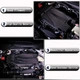 Кришка двигуна (Карбон) для Honda Civic Sedan X 2016-2021 рр - зображення 3