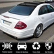 Бленда спойлера заднего стекла (2002-2006, Карбон) для Mercedes E-сlass W211 - изображение 3