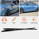 Накладки на пороги V1 (для F87, Карбон) для BMW 2 серия F22/F23 2014-2021 гг - изображение 2