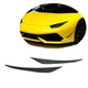 Накладка на передний бампер Flap V2 (Карбон) для Lamborghini Huracan 2014- гг - изображение 1