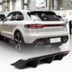 Диффузор заднего бампера V1 (2021-2026, Карбон) для Porsche Macan - изображение 1