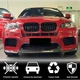 Передний спойлер Lip V1 для X6M, карбон для BMW X6 E71 2008–2014 гг - изображение 2