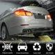 Дифузор заднього бампера (для F10 Base 2010-2013, Карбон) для BMW 5 серія F10/F11 рр - зображення 2