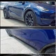 Накладки на пороги V2 (2020-2025, Карбон) для Tesla Model Y 2020- гг - изображение 4