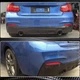 Задний диффузор V1 для F22/F23 M-Sport, Карбон для BMW 2 серия F22/F23 2014-2021 гг - изображение 3