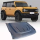 Капот (Карбон) для Ford Bronco 2021- гг - изображение 1