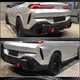 Дифузор заднього бампера (для M-Sport, 2018-2022, Карбон) для BMW X6 G06 рр - зображення 3