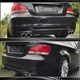 Диффузор заднего бампера V1 для E82/E88 M-Sport, Карбон для BMW 1 серия E81/E82/E87/E88 2004-2011 гг - изображение 10