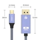 Кабель USB Type C to DisplayPort ver 1.4 8K 60 hz, 4K 122 hz (Thunderbolt 4, 3) 2 М для монітора asus msi gigabyte acer dell aoc samsung MacBook iMac W-Z628 тайп сі - зображення 5