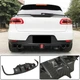 Диффузор заднего бампера V2 (2014-2021, Карбон) для Porsche Macan - изображение 2