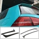 Карбоновые накладки на стойки заднего стекла (для Base) для Volkswagen Golf 7/E-Golf 2012-2020 гг - изображение 1