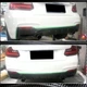 Дифузор заднього бампера V4 (для F22/F23 M-Sport, Карбон) для BMW 2 серія F22/F23 2014-2021 рр - зображення 4