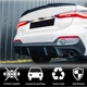 Дифузор заднього бампера V2 (для G22/G23 M-Sport, Карбон) для BMW 4 серія G22/23/26 2020- рр - зображення 3