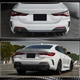 Дифузор заднього бампера V2 (для G22/G23 M-Sport, Карбон) для BMW 4 серія G22/23/26 2020- рр - зображення 5