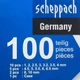 Набір свердл по металу (HSS) 100 пр. | 58958 | Scheppach - изображение 4
