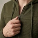 Флисовая кофта Vik-Tailor Alfa Jacquard, Olive, 56 - изображение 4
