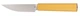 Ніж кухонний Butterfork Paring Knife AR-RPM9 ABS Yellow - зображення 1