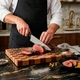 Ніж кухонний Butterfork Chef’s Knife AR-RPM9 ABS Dark Grey - зображення 3