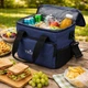 Термосумка Tribe Cooler 25 л Blue сумка-холодильник для їжі та напоїв T-IF-0011-blue - зображення 8