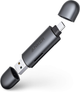 Кардрідер Anker USB-C та USB 3.0 SD, PowerExpand+ 2-в-1 з двома роз'ємами для карт пам'яті - зображення 1