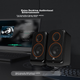 Беспроводная Bluetooth-колонка JBL PS3500, компьютерная мультимедийная акустическая система/звуковая система, настольная колонка 2.0, домашний сабвуфер, колонка для настольного компьютера и мобильного телефона, черная. - изображение 3