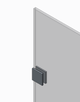 Двері в нішу Koer SR SD04-120x200-TR-07 прозоре скло Easy Clean 10мм, графіт (KR5388) - зображення 8