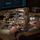 ROKR Механический городской трек «Ночной город», конструктор, 3D-пазл, деревянная модель для самостоятельной сборки, подарок на день рождения - изображение 12