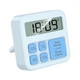 Цифровой таймер с секундомером Hoco HX43 Electronic timer (62*60*19мм) Blue - изображение 1