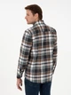 Рубашка хлопковая мужская Pierre Cardin G021GL004-000-1958231(Kahverengi) 2XL Коричневая (8683858074458) - изображение 2