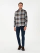 Рубашка хлопковая мужская Pierre Cardin G021GL004-000-1958231(Kahverengi) 2XL Коричневая (8683858074458) - изображение 5