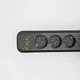 Мережевий фільтр подовжувач 5 метрів на 5 розетки 3 USB 1 Type-C та кнопкою відключення переноска із заземленням та захистом від перевантаження для дому офісу побутової техніки зарядки телефону гаджетів Чорний - зображення 4