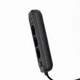 Сетевой фильтр удлинитель 3 метра на 3 розетки 3 USB 1 Type-C и кнопкой отключения переноска с заземлением и защитой от перегрузки для дома офиса бытовой техники зарядки телефона гаджетов Черный - изображение 6