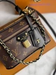 Сумка женская Louis Vuitton Vanity PM Brown Monogram коричневая (027) - изображение 3