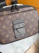 Сумка мессенджер Louis Vuitton S Lock коричневая(030) - изображение 3