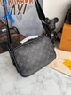 Сумка мессенджер Louis Vuitton S Lock черная (031) - изображение 9