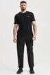 Чоловічі чорні штани VENTUS7 EA7 Emporio Armani 8713 M - изображение 6