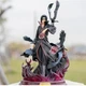 Большая фигурка Uchiha Itachi 29 см с воронами статуэтка Итачи Учиха из аниме Наруто на подставке из ПВХ пластика - изображение 3
