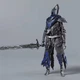 Коллекционная фигурка Knight Artorias легендарный Рыцарь Арториас из Дарк Соулс Dark Souls 18 см - изображение 2