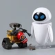 Подвижная Фигурка из мультфильма WALLE Валли и Ева WALL·E и EVE Коллекционный набор с аксессуарами 10 см - изображение 5