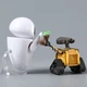 Подвижная Фигурка из мультфильма WALLE Валли и Ева WALL·E и EVE Коллекционный набор с аксессуарами 10 см - изображение 6