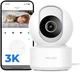 IMILAB C22 внутрішня WiFi камера безпеки 2.5K FHD 360°, нічне бачення, двосторонній звук, біла - изображение 1