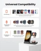 GEEKERA 3в1 Бездротова зарядна станція для Samsung Galaxy S/Note/Z Watch/Buds, складана, швидка зарядка - изображение 5