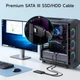 Кабель sata iii cable matters 45 см 6gb/s для ssd hdd, комплект 3 шт - изображение 6