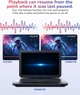 Портативний Blu-ray DVD плеєр 17.6″ з екраном 15.4″, HDMI In/Out, акумулятор 4000mAh, Full HD - изображение 5