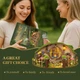 Мініатюрний будиночок DIY Enchanting Forest з LED, 3D пазл з дерева, Magic Ring House - изображение 2