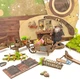 Мініатюрний будиночок DIY Enchanting Forest з LED, 3D пазл з дерева, Magic Ring House - изображение 3