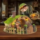 Мініатюрний будиночок DIY Enchanting Forest з LED, 3D пазл з дерева, Magic Ring House - изображение 7