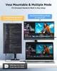 Портативний монітор Yodoit 15.6" FHD IPS, USB-C, Mini HDMI, ультратонкий - зображення 8
