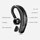 Bluetooth гарнітура CVC6.0 з шумопоглинанням, бездротові навушники з мікрофоном, чорна - зображення 2
